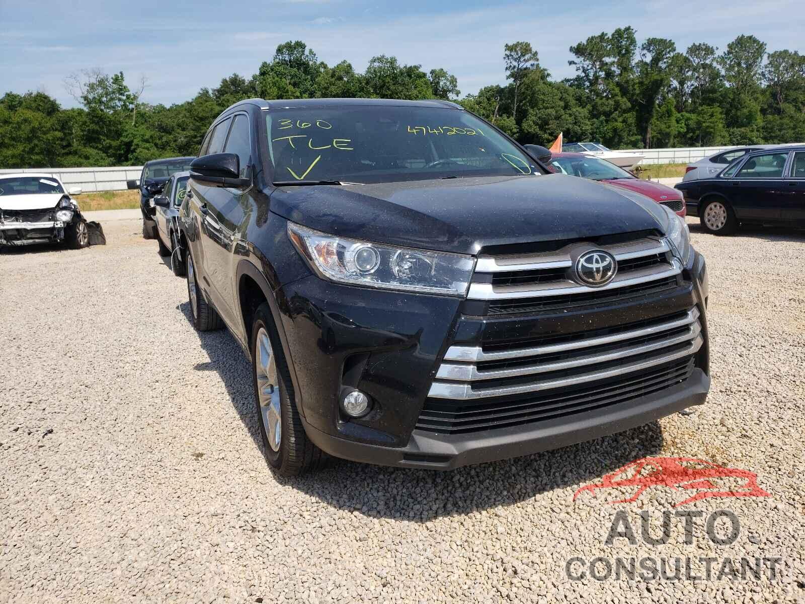 TOYOTA HIGHLANDER 2018 - 5TDYZRFH8JS244830