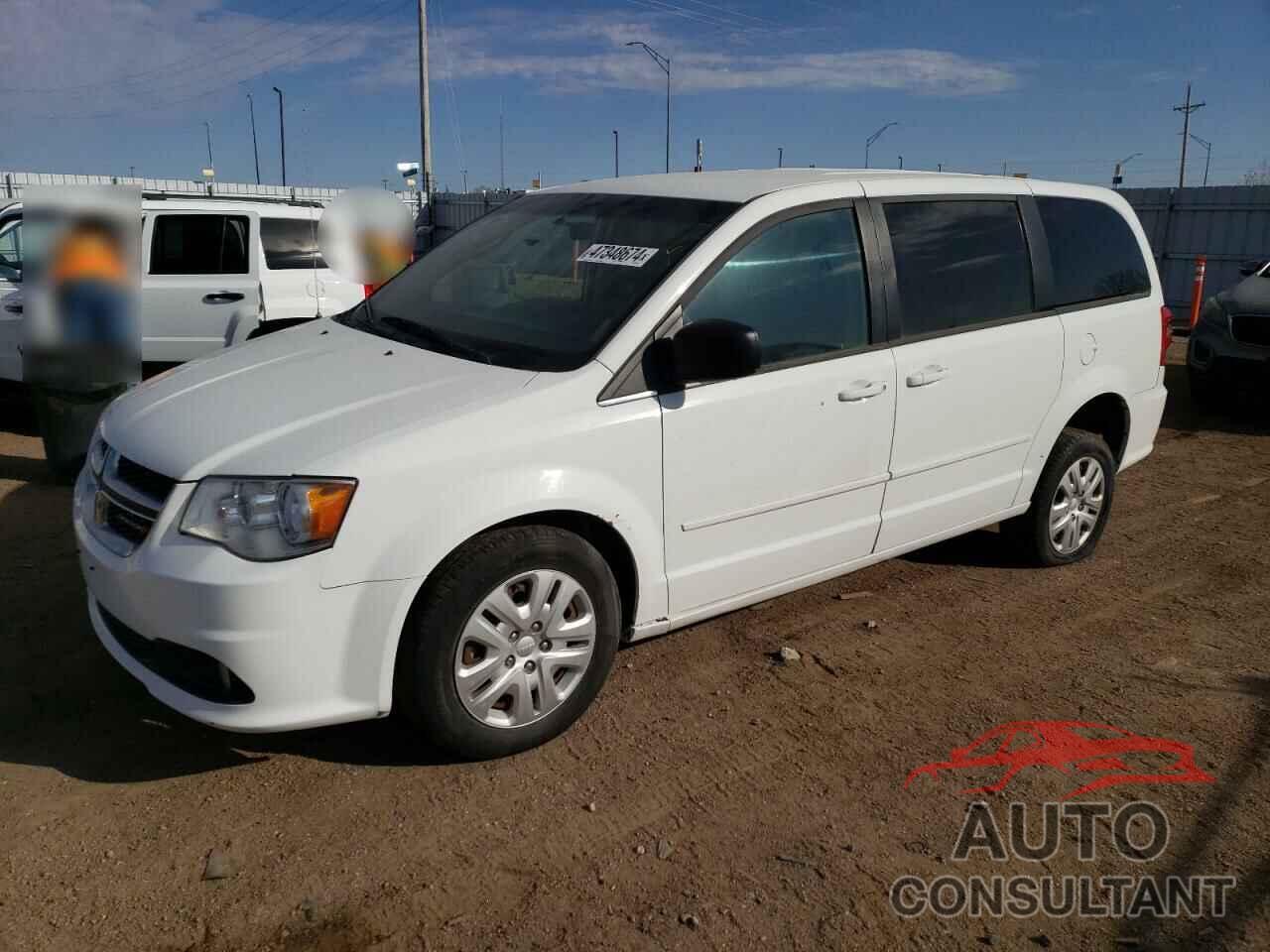 DODGE CARAVAN 2017 - 2C4RDGBGXHR769444