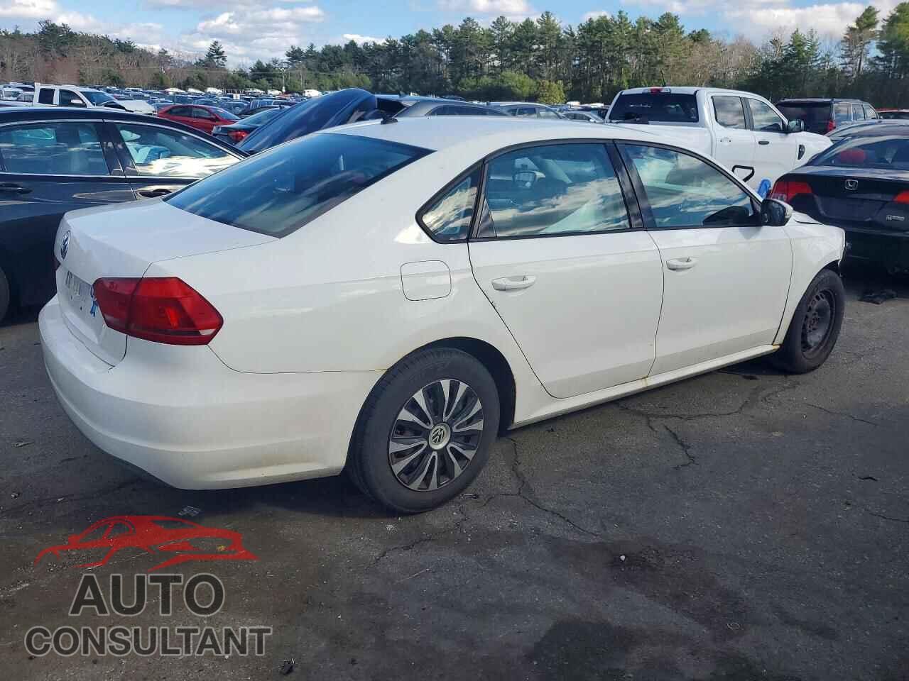 VOLKSWAGEN PASSAT 2013 - 1VWAP7A38DC080554