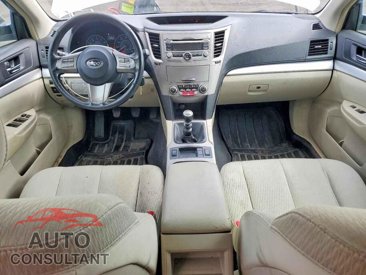 SUBARU OUTBACK 2011 - 4S4BRBGC4B1395240