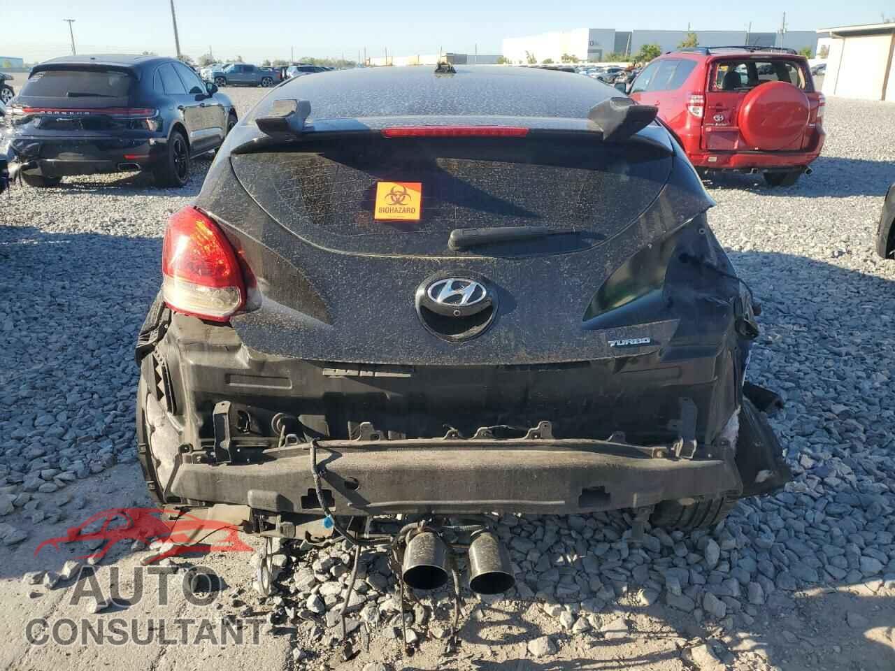 HYUNDAI VELOSTER 2016 - KMHTC6AEXGU291834