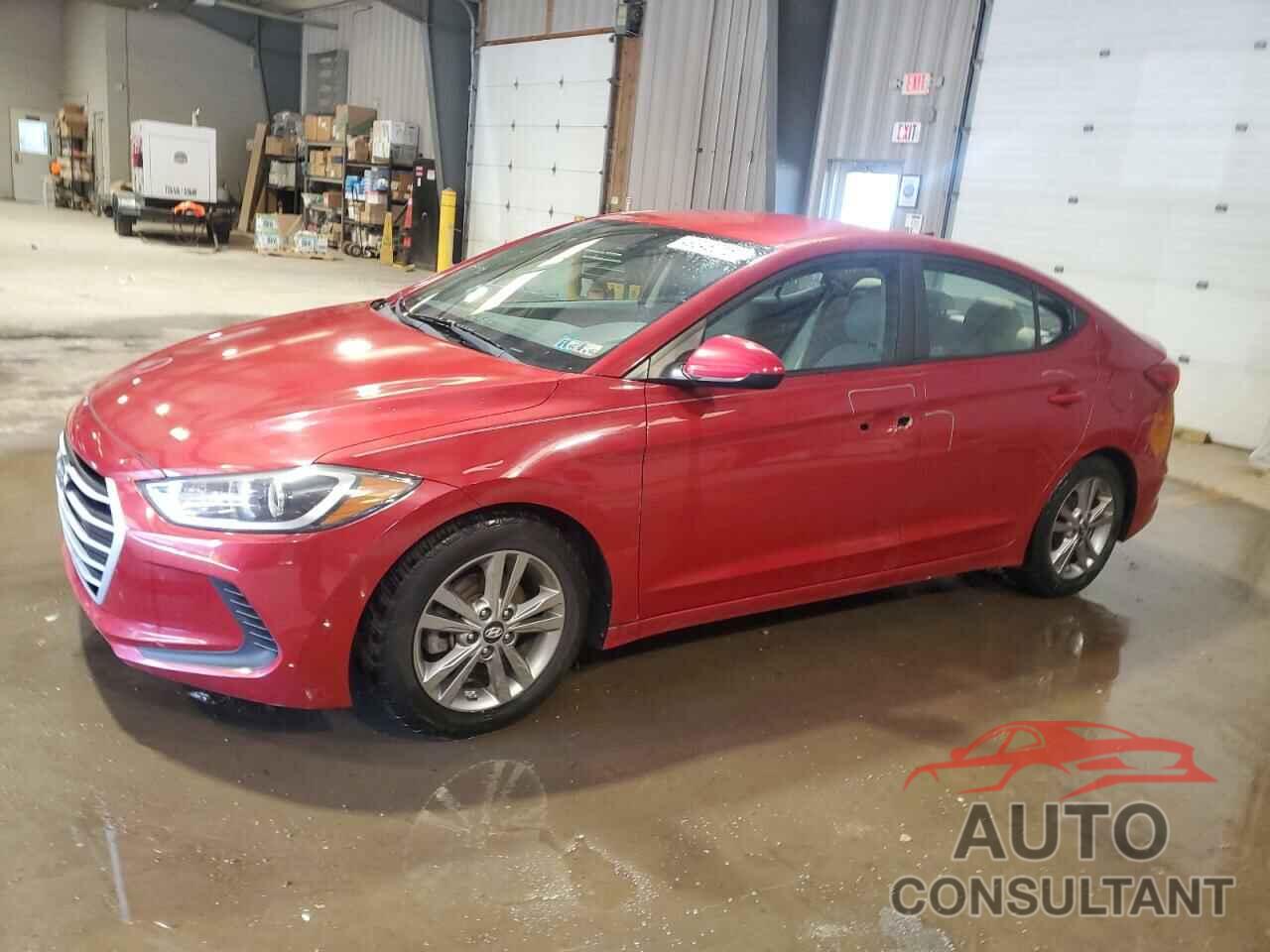 HYUNDAI ELANTRA 2017 - KMHD84LF9HU207231