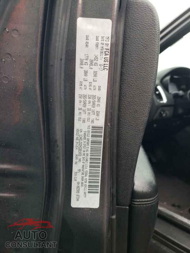 DODGE DURANGO 2017 - 1C4RDJDG2HC891072