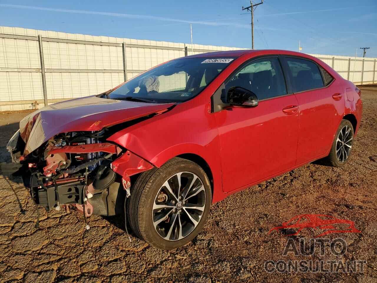 TOYOTA COROLLA 2019 - 2T1BURHE4KC190749