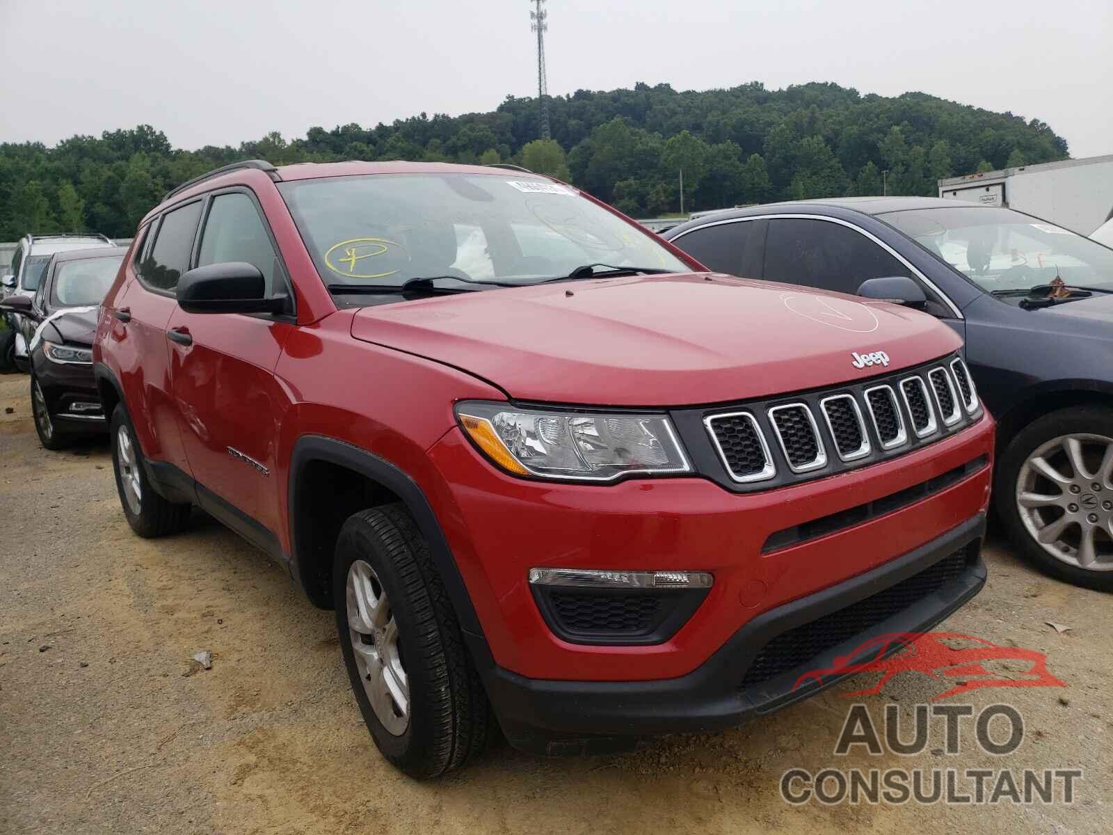 JEEP COMPASS 2017 - 3C4NJDAB3HT603047
