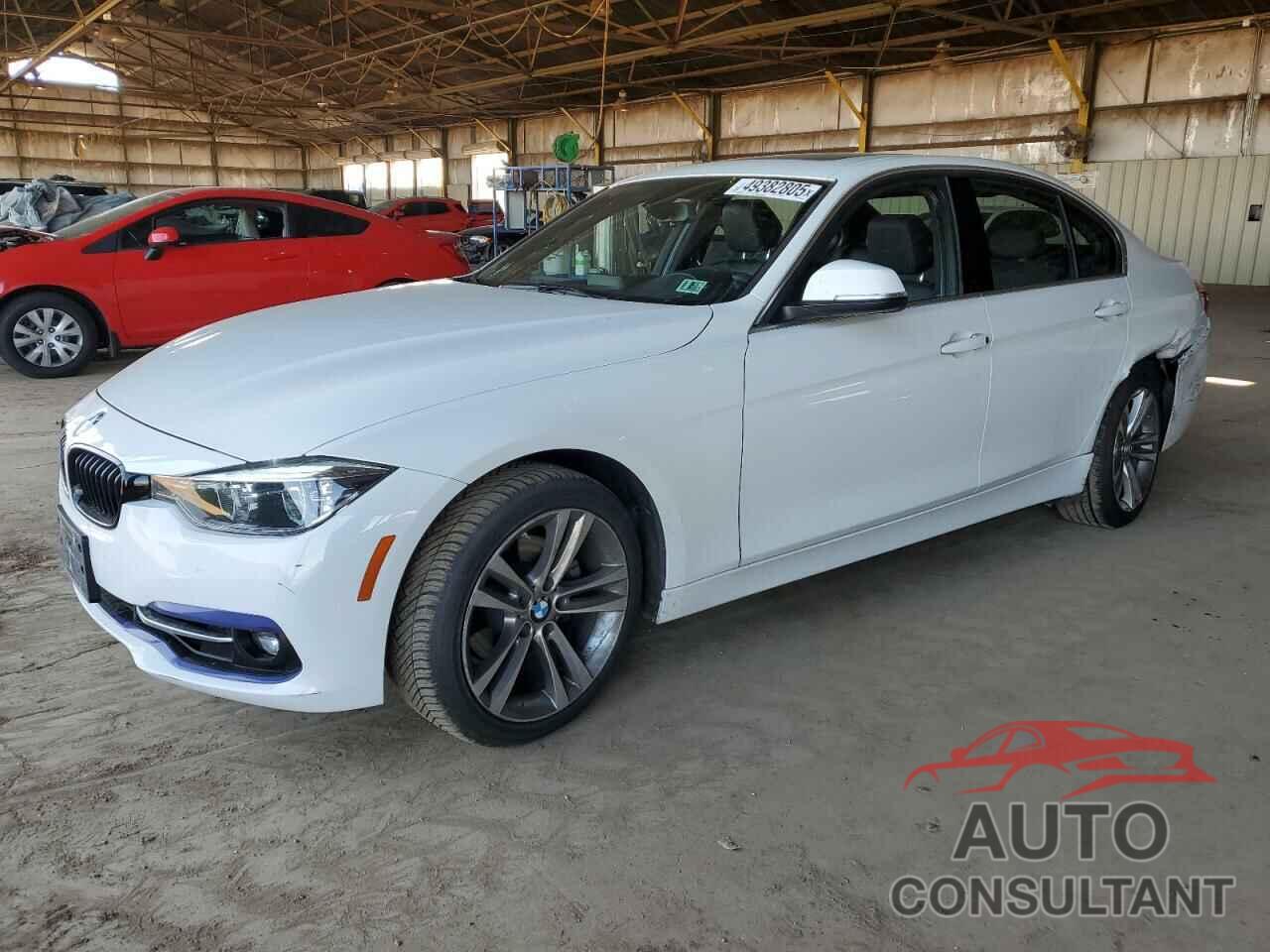 BMW 3 SERIES 2018 - WBA8D9C5XJA607549