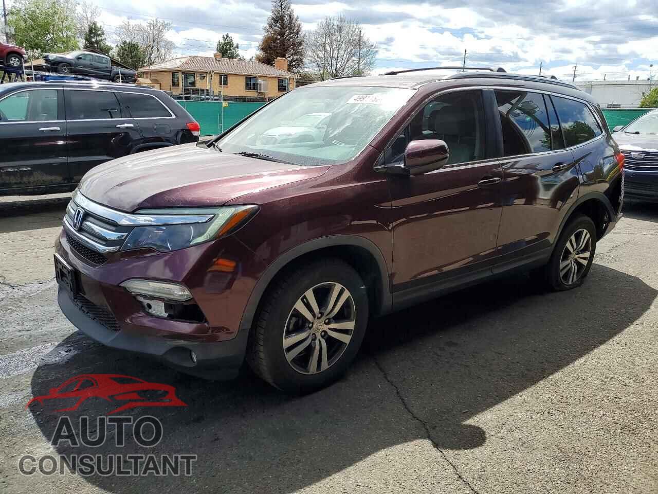 HONDA PILOT 2017 - 5FNYF6H37HB067954
