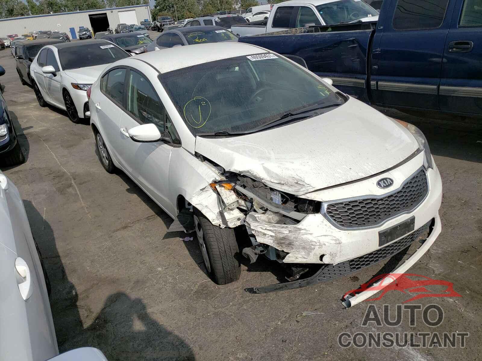 KIA FORTE 2016 - KNAFK4A61G5550719