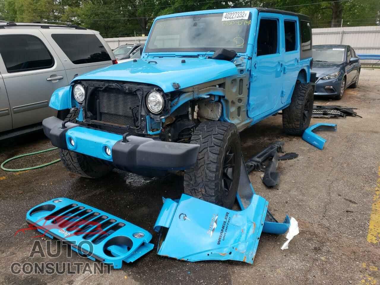 JEEP WRANGLER 2017 - 1C4BJWEG3HL725441