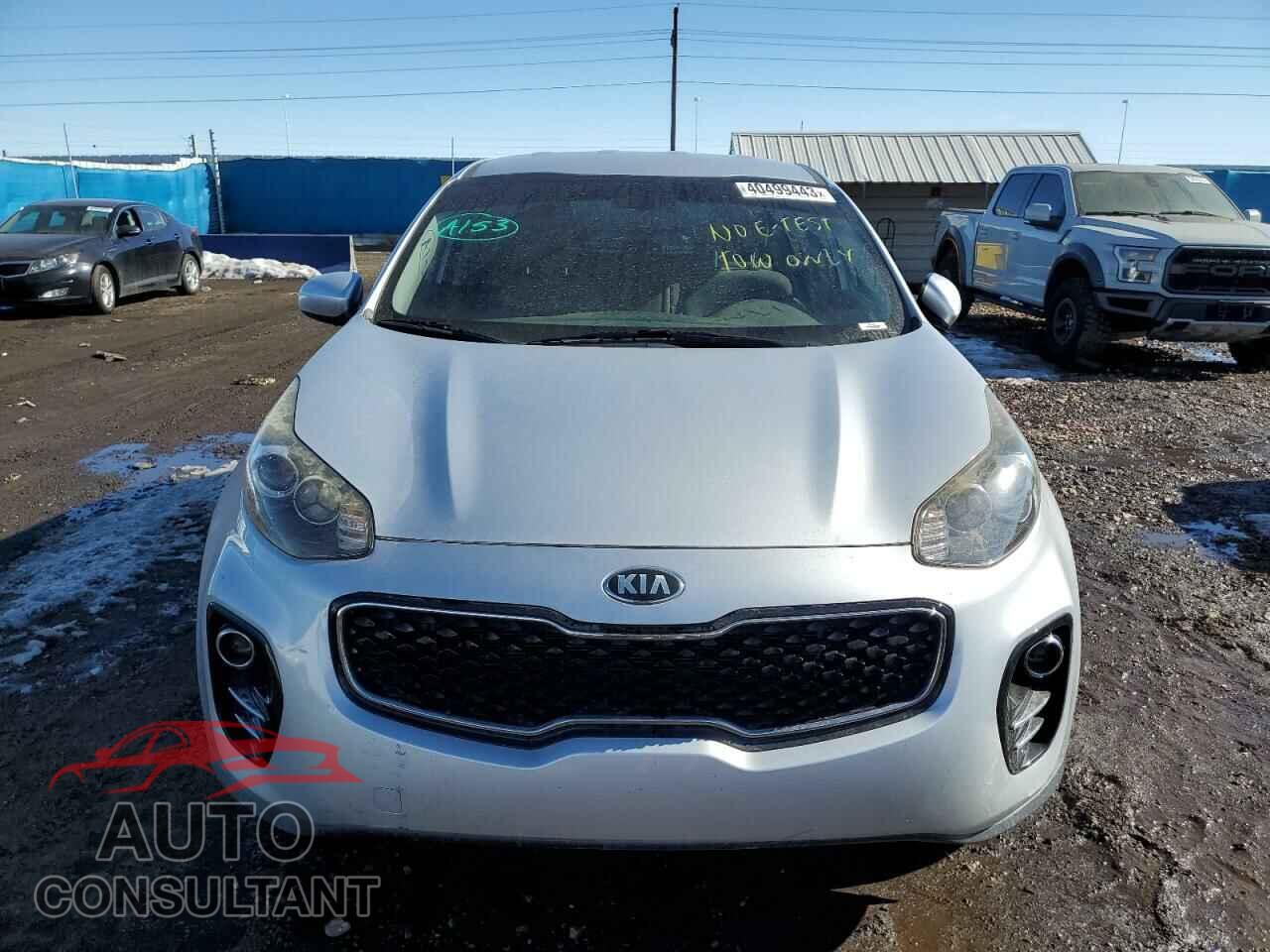 KIA SPORTAGE 2017 - KNDPMCAC7H7198897