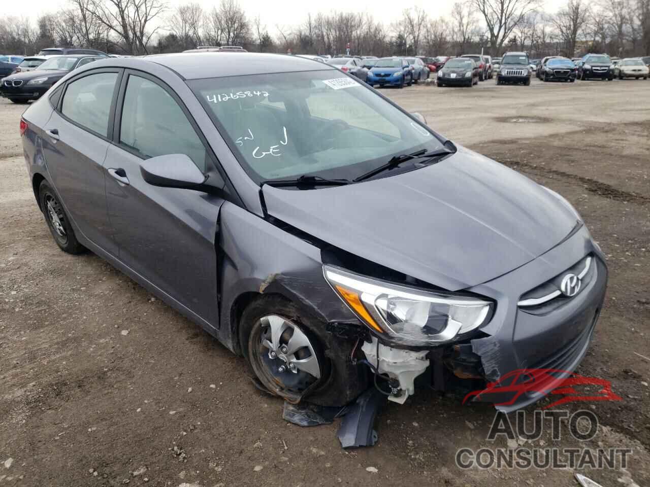 HYUNDAI ACCENT 2017 - KMHCT4AE1HU289508