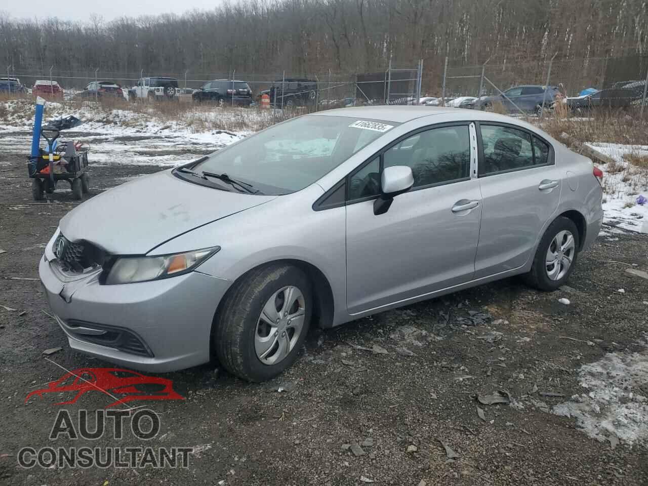 HONDA CIVIC 2013 - 19XFB2F57DE230604
