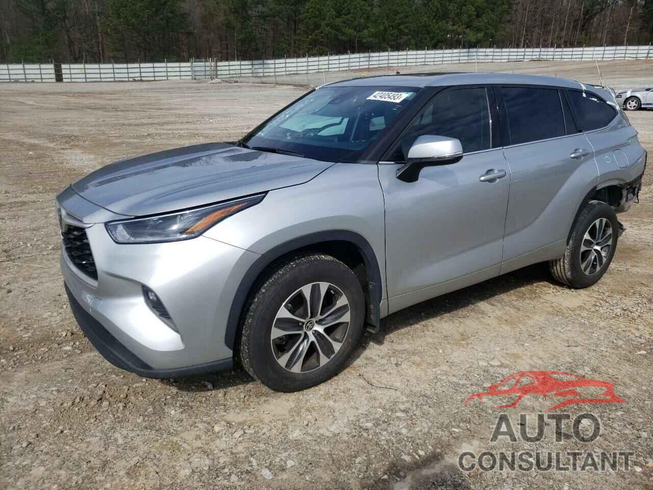 TOYOTA HIGHLANDER 2021 - 5TDGZRBH8MS063071