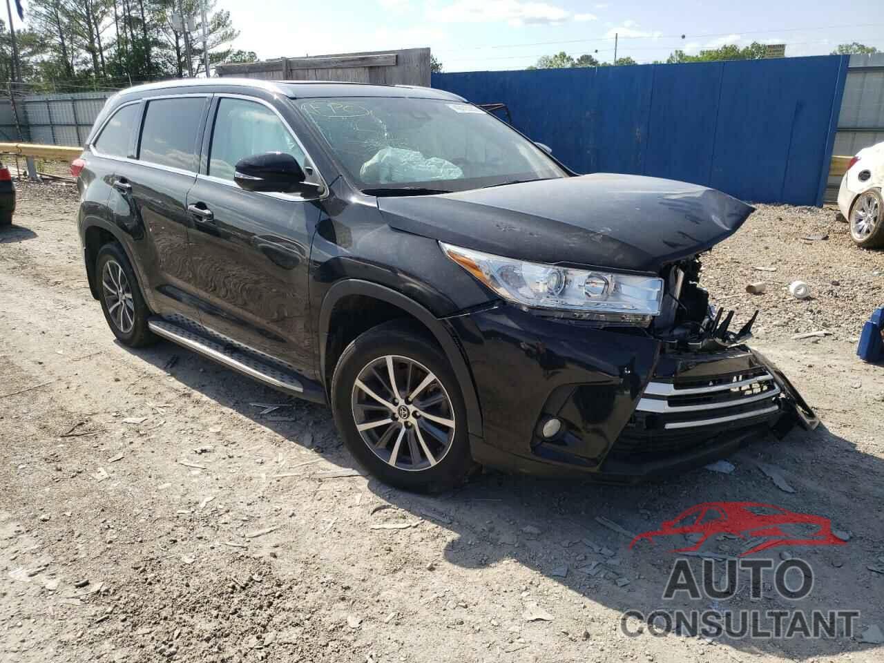TOYOTA HIGHLANDER 2018 - 5TDKZRFH4JS266555