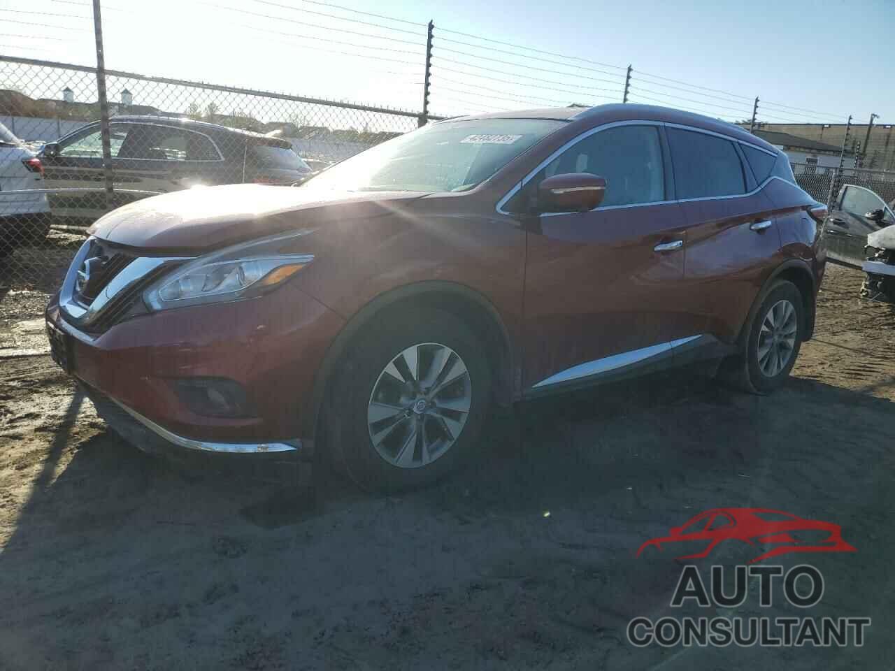 NISSAN MURANO 2015 - 5N1AZ2MHXFN248656