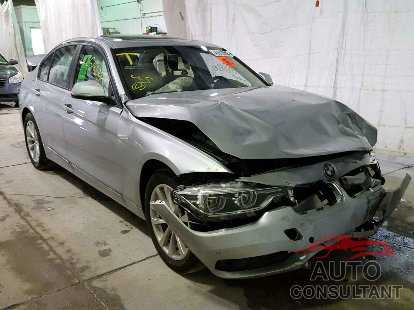 BMW 3 SERIES 2017 - WBA8E5G32HNU44946