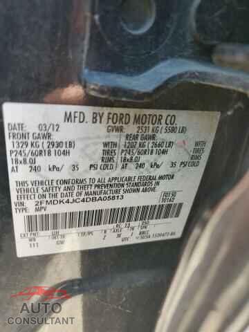FORD EDGE 2013 - 2FMDK4JC4DBA05813