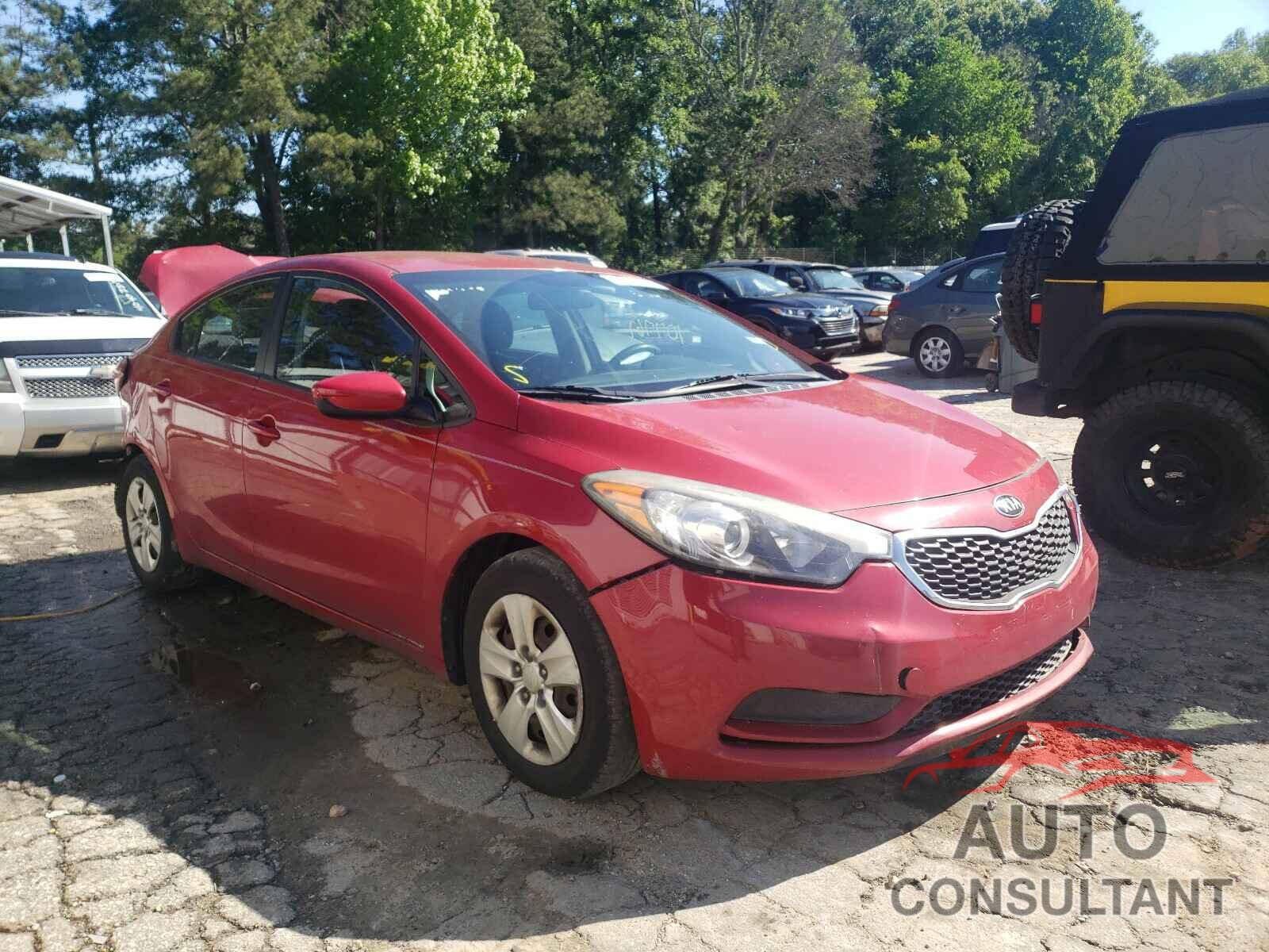 KIA FORTE 2016 - KNAFK4A66G5467514