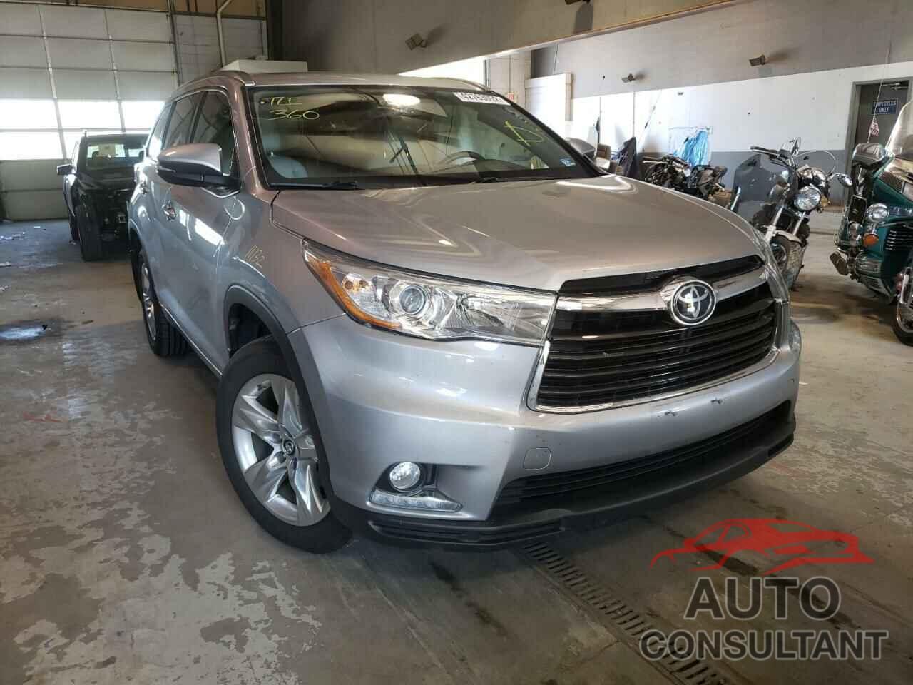TOYOTA HIGHLANDER 2016 - 5TDDKRFH6GS337177