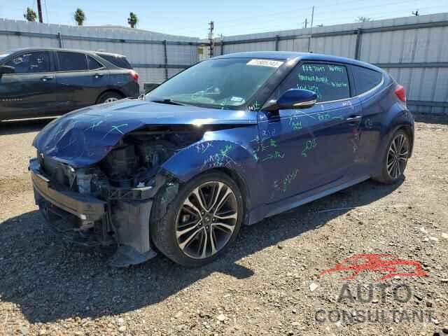 HYUNDAI VELOSTER 2016 - KMHTC6AE0GU261533