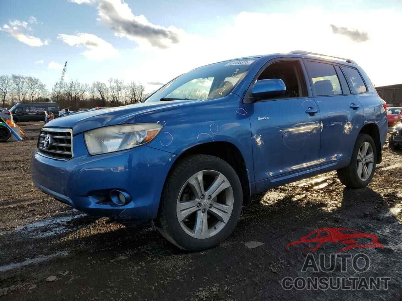 TOYOTA HIGHLANDER 2009 - JTEES43A192140468