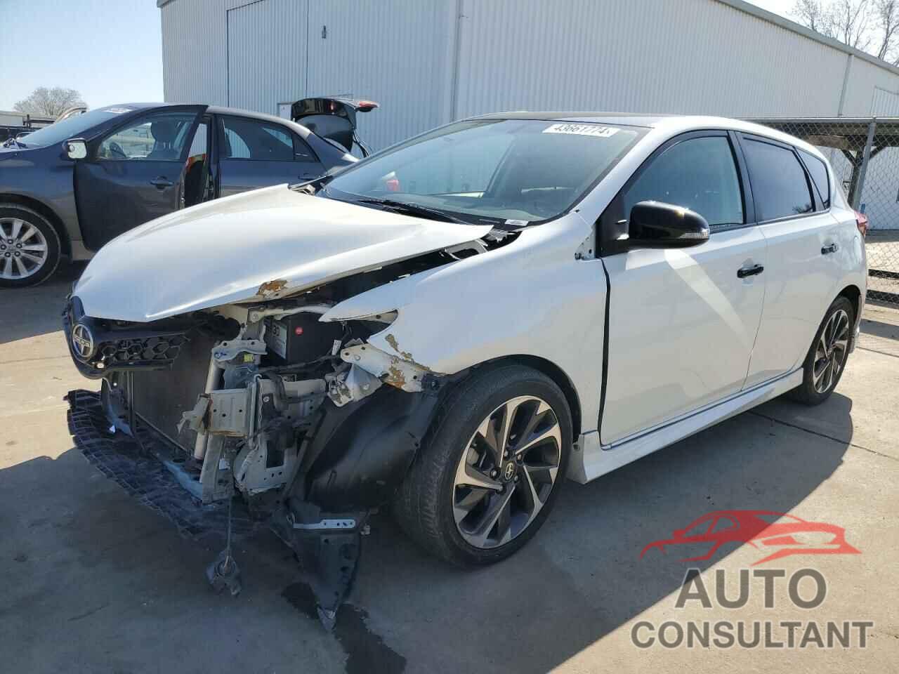 TOYOTA SCION 2016 - JTNKARJE2GJ522908