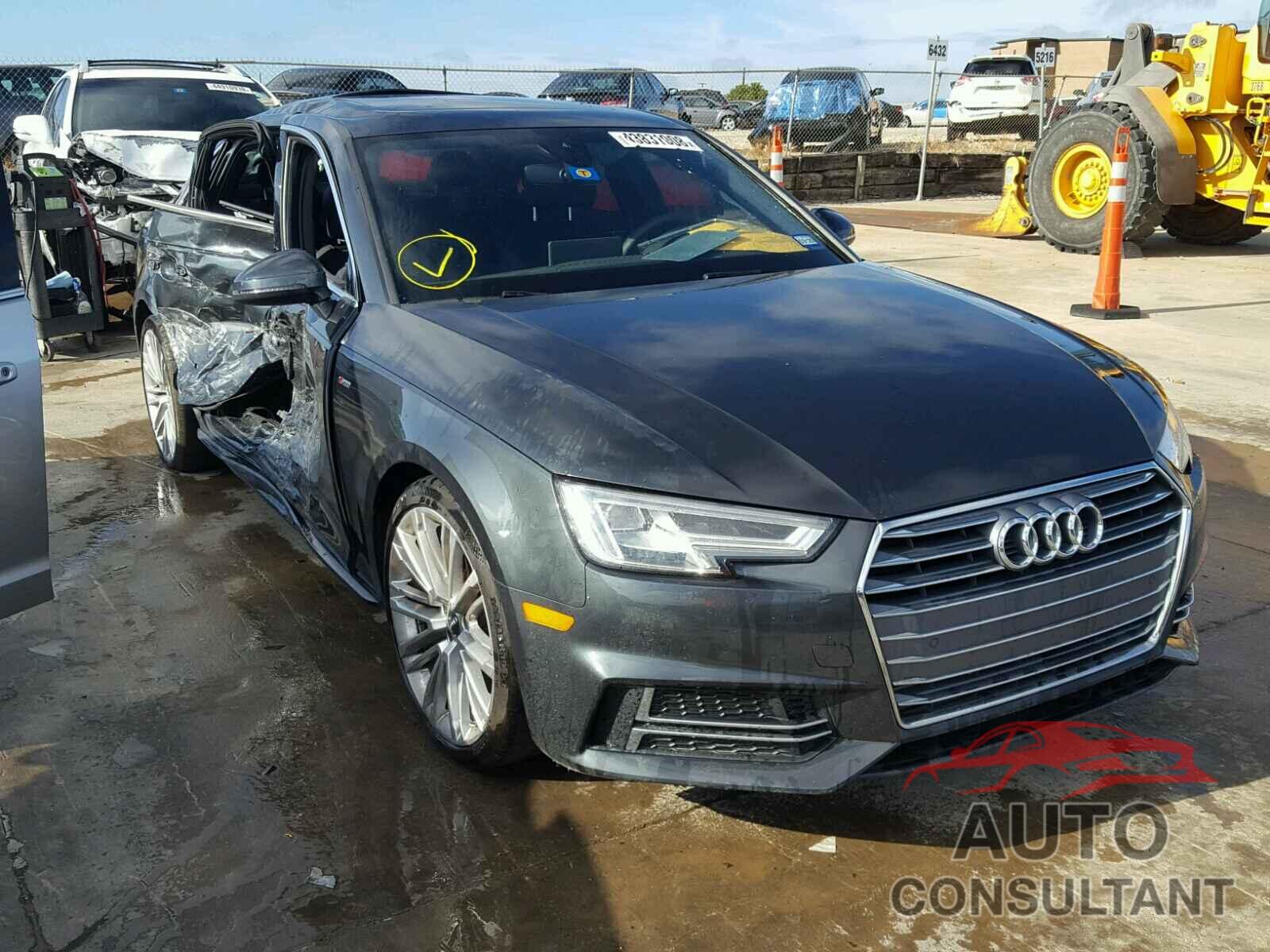 AUDI A4 2018 - WAULMAF45JA097237