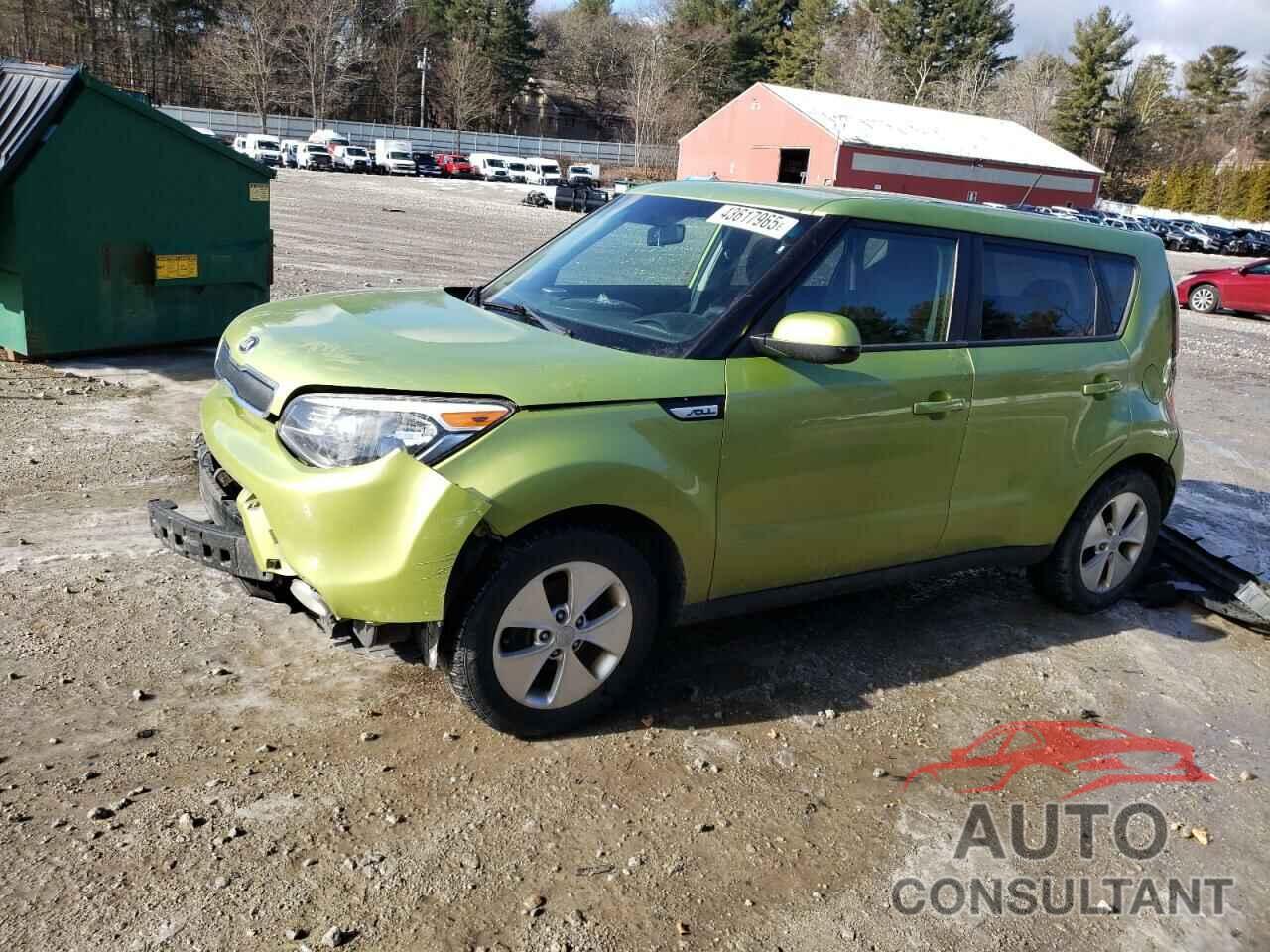 KIA SOUL 2015 - KNDJN2A2XF7768554