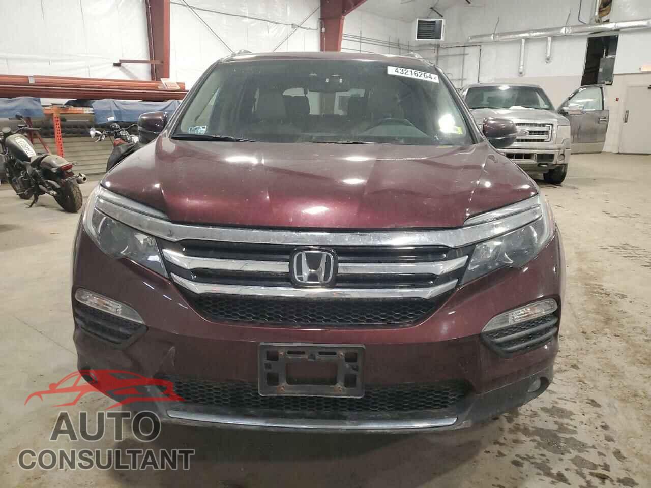 HONDA PILOT 2017 - 5FNYF6H91HB077609