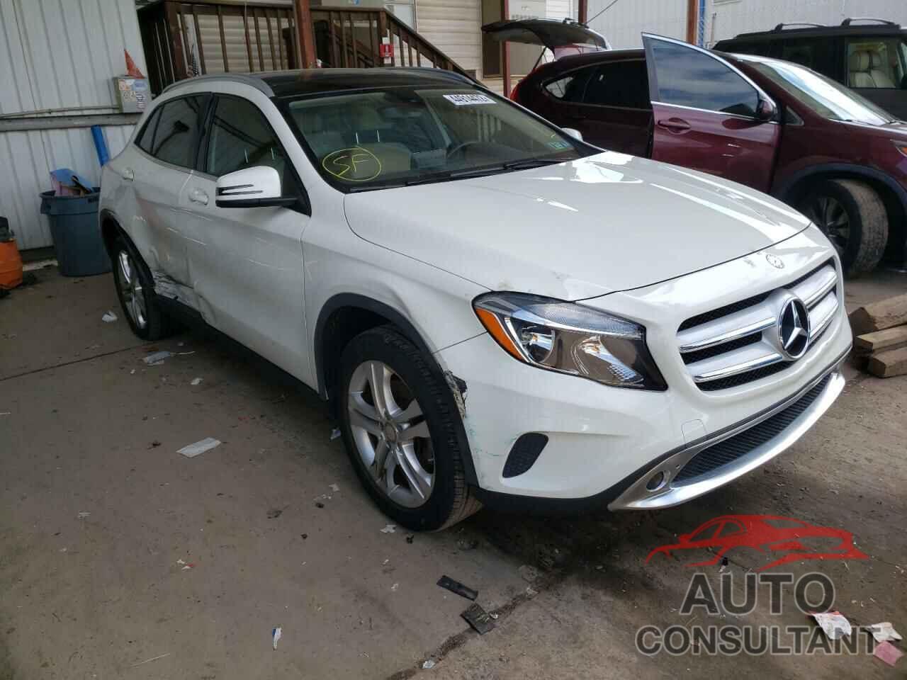 MERCEDES-BENZ GLA-CLASS 2017 - WDCTG4GB2HJ315101