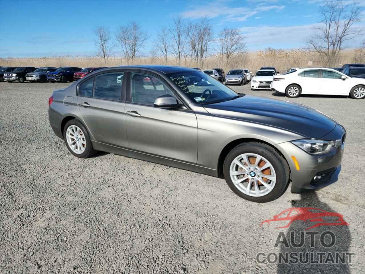 BMW 3 SERIES 2018 - WBA8A3C54JA505122