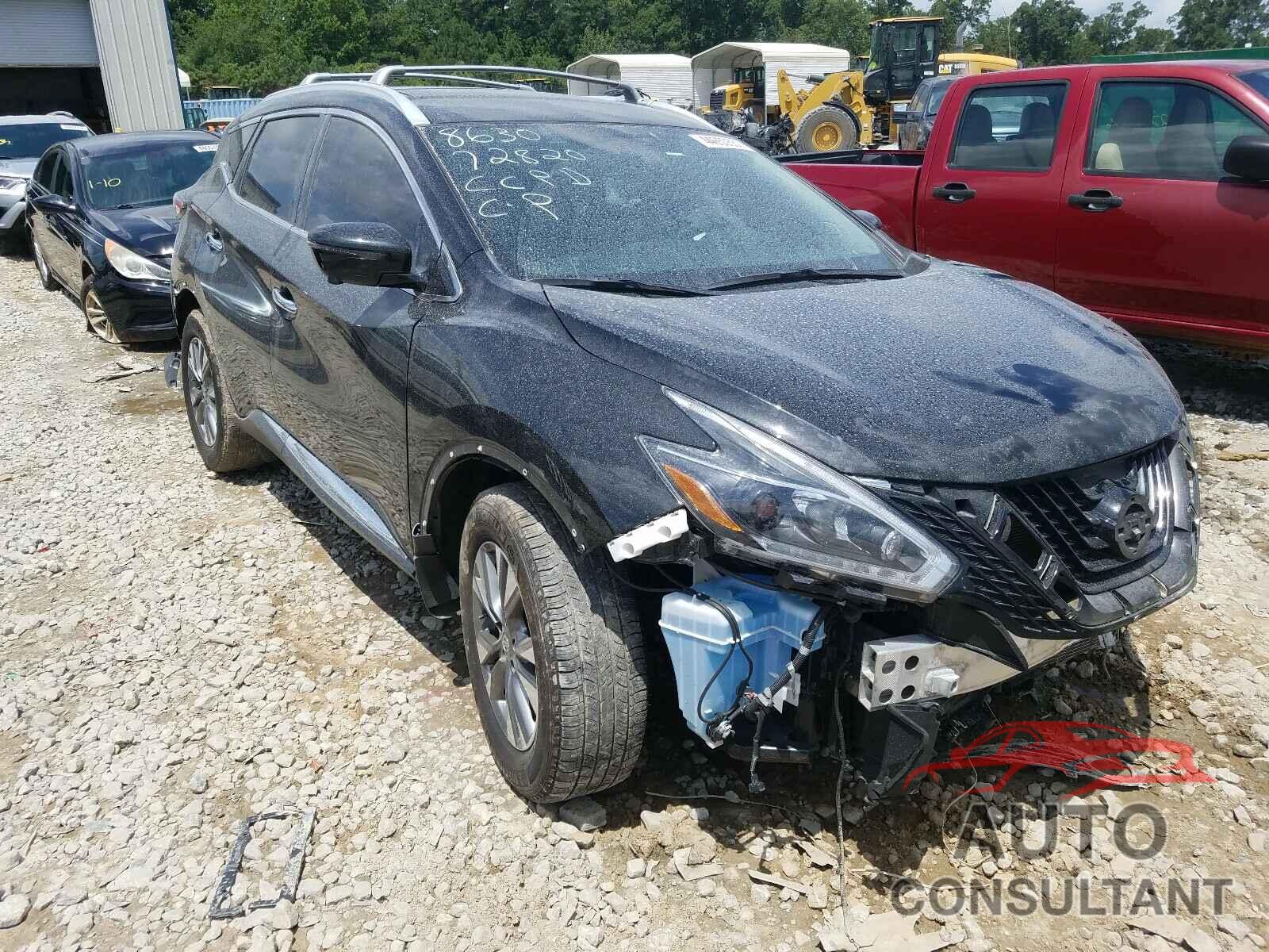 NISSAN MURANO 2018 - 5N1AZ2MG8JN168630