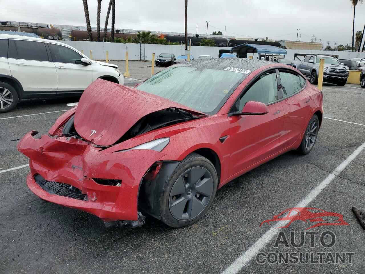 TESLA MODEL 3 2022 - 5YJ3E1EA9NF287112