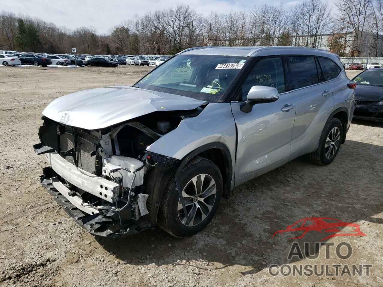 TOYOTA HIGHLANDER 2022 - 5TDGZRBH4NS575878