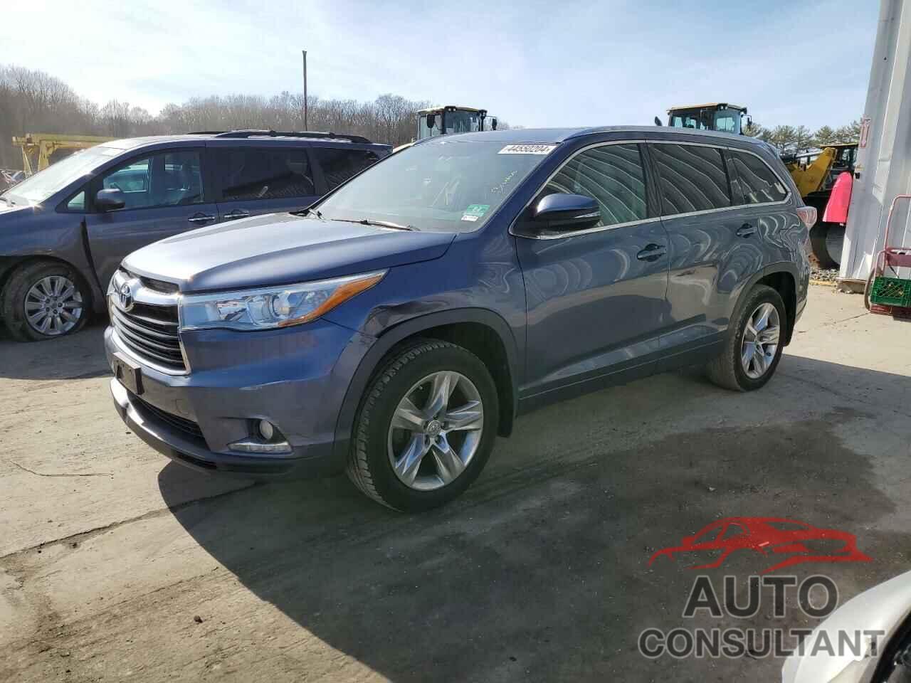 TOYOTA HIGHLANDER 2014 - 5TDDKRFH4ES032077