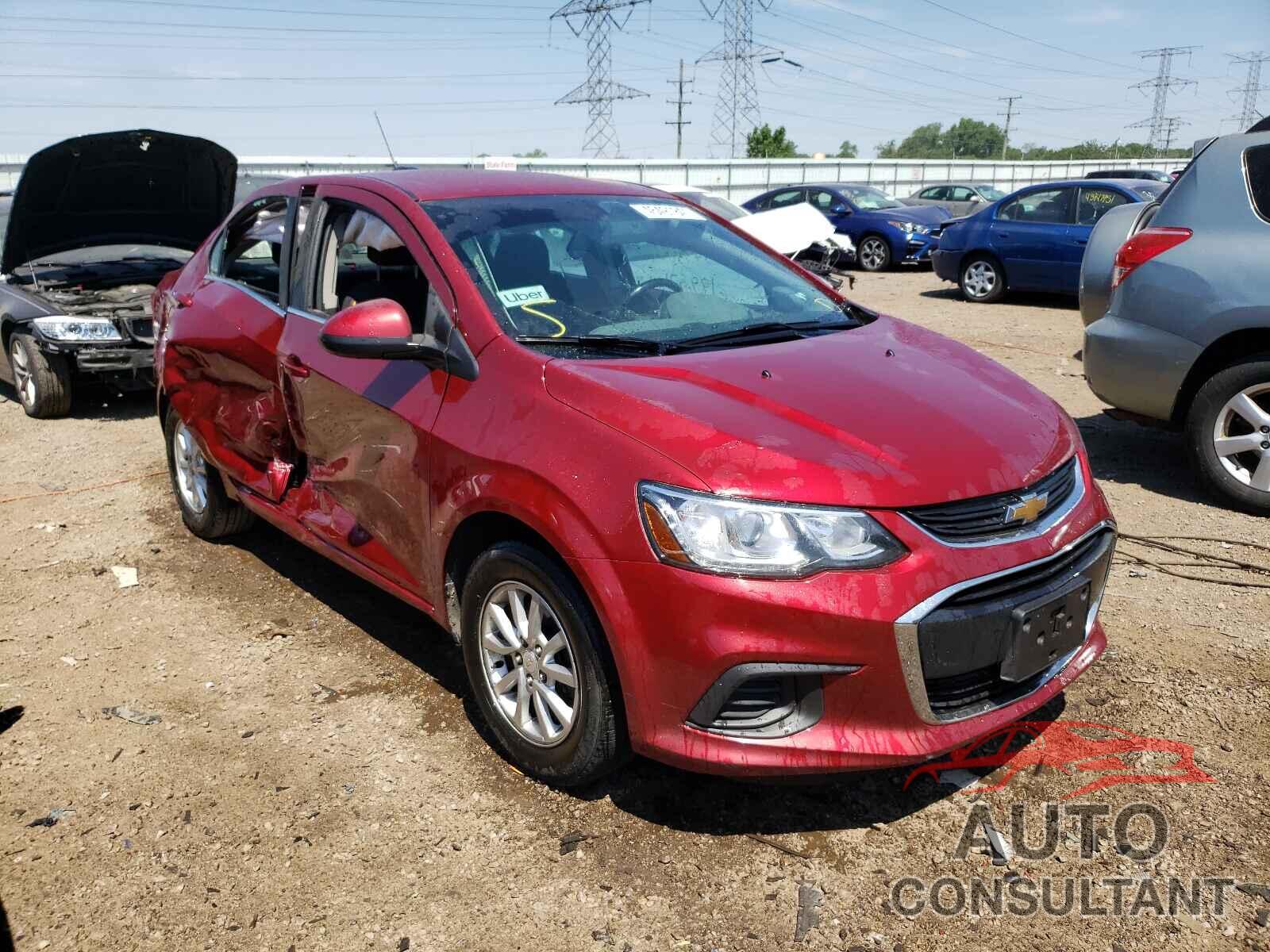 CHEVROLET SONIC 2017 - 1G1JD5SH4H4123550