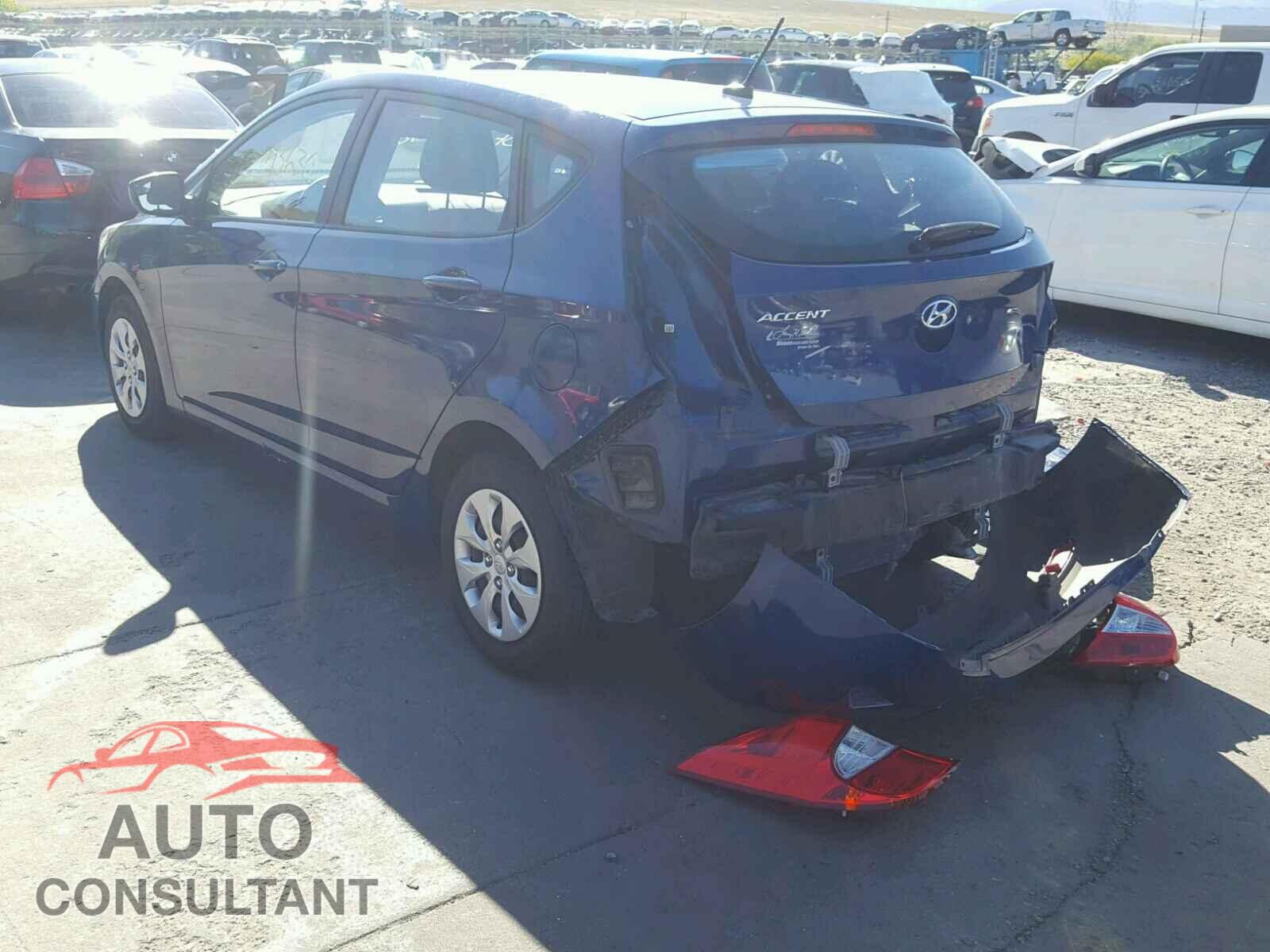 HYUNDAI ACCENT 2016 - KMHCT5AE3GU267871