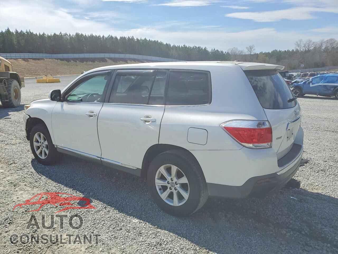 TOYOTA HIGHLANDER 2012 - 5TDZA3EH2CS028582