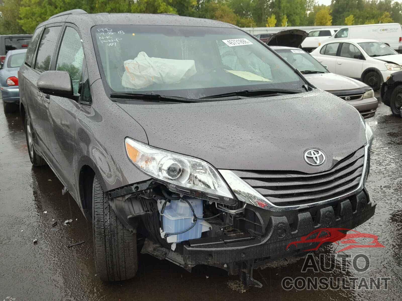 TOYOTA SIENNA LE 2016 - 5TDKK3DC4GS737864