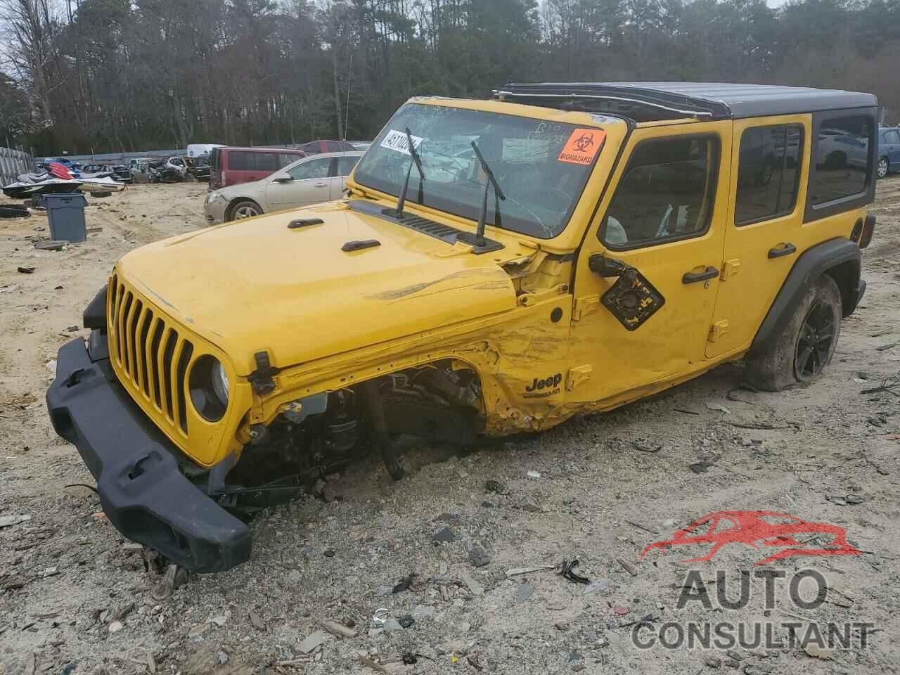 JEEP WRANGLER 2021 - 1C4HJXDG4MW533830