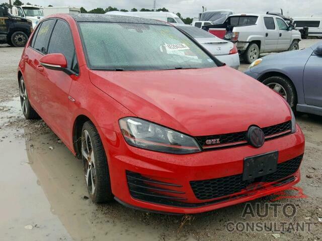 VOLKSWAGEN GTI 2015 - 3VW447AU7FM100616