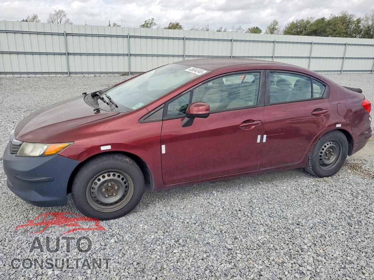 HONDA CIVIC 2012 - 19XFB2E51CE035372