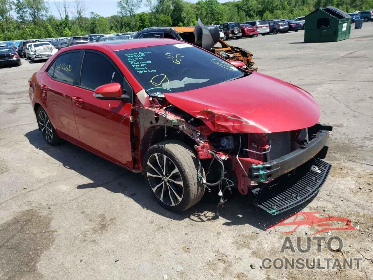 TOYOTA COROLLA 2018 - 2T1BURHEXJC058299