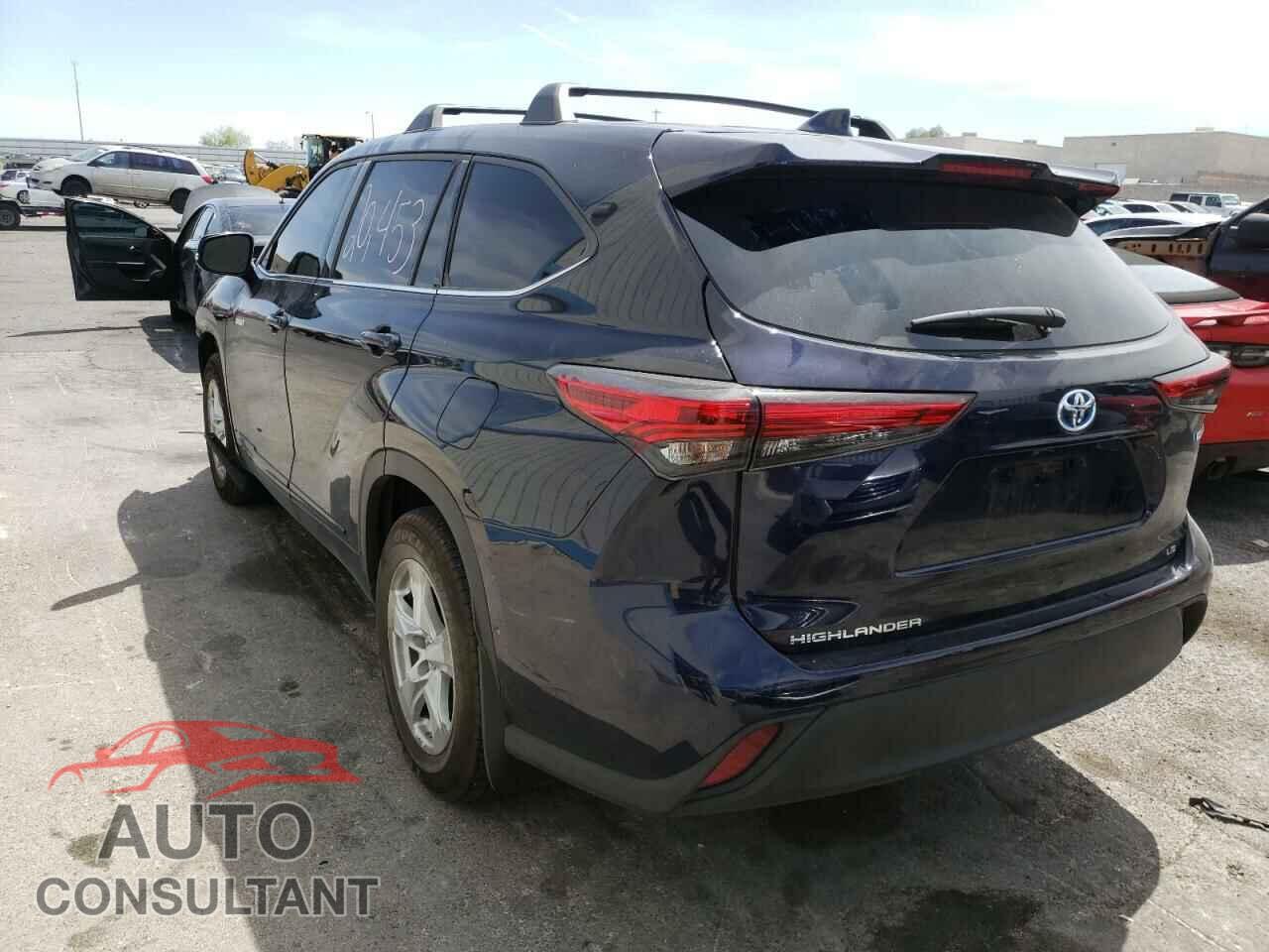 TOYOTA HIGHLANDER 2021 - 5TDBBRCH5MS517712