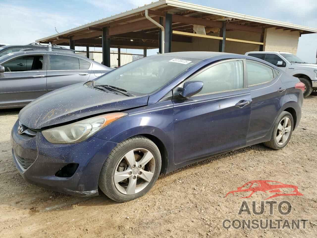 HYUNDAI ELANTRA 2013 - 5NPDH4AE9DH263432