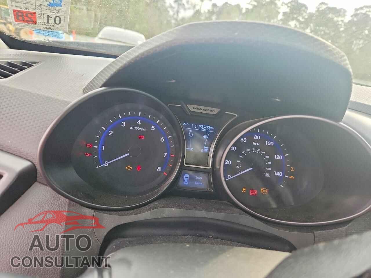 HYUNDAI VELOSTER 2013 - KMHTC6AE4DU168770