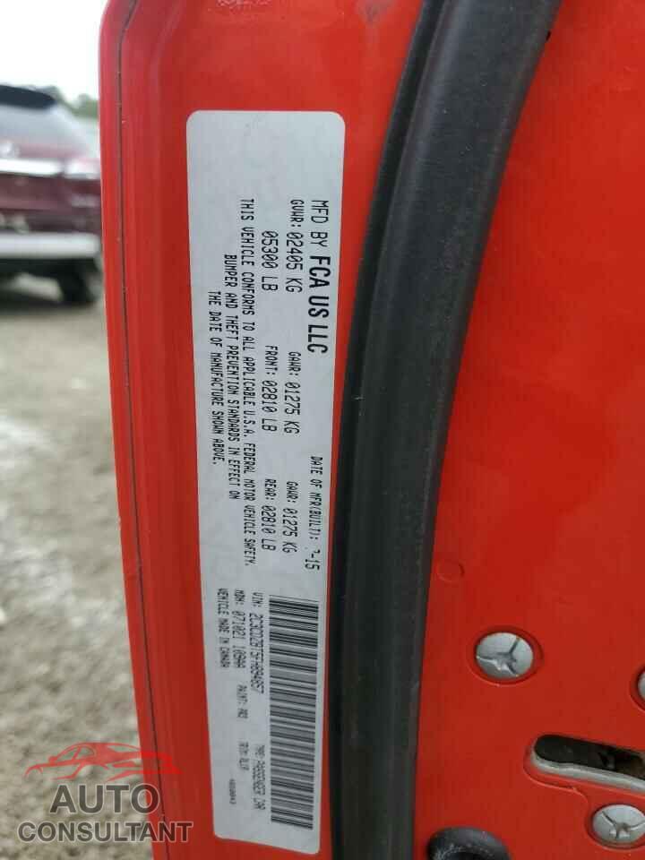 DODGE CHALLENGER 2015 - 2C3CDZBT5FH894857