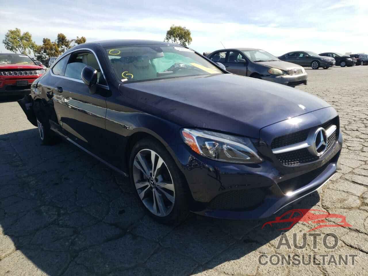 MERCEDES-BENZ C-CLASS 2017 - WDDWJ4JB4HF550525