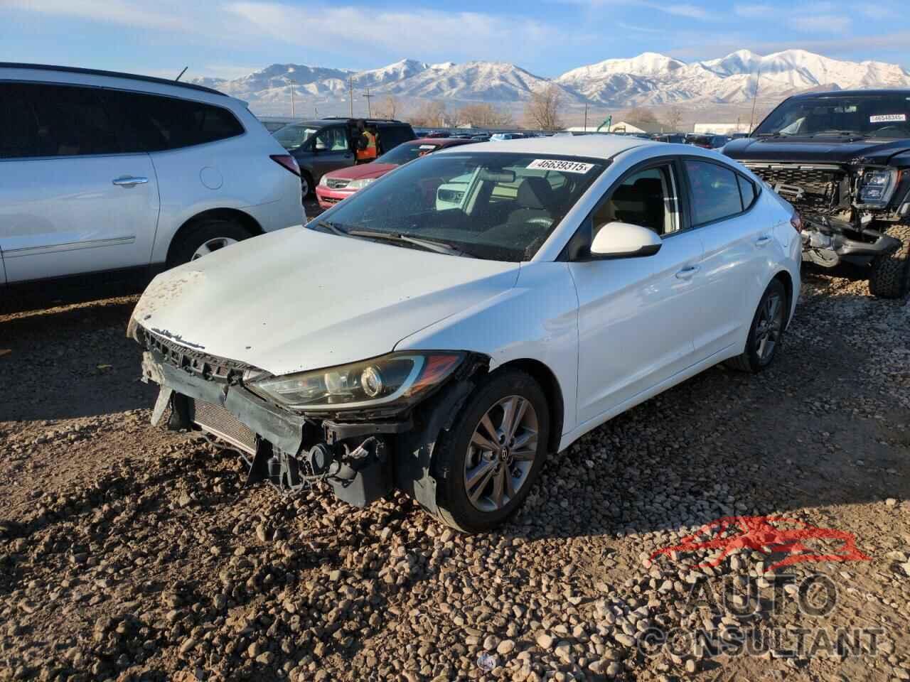 HYUNDAI ELANTRA 2018 - 5NPD84LF7JH339120