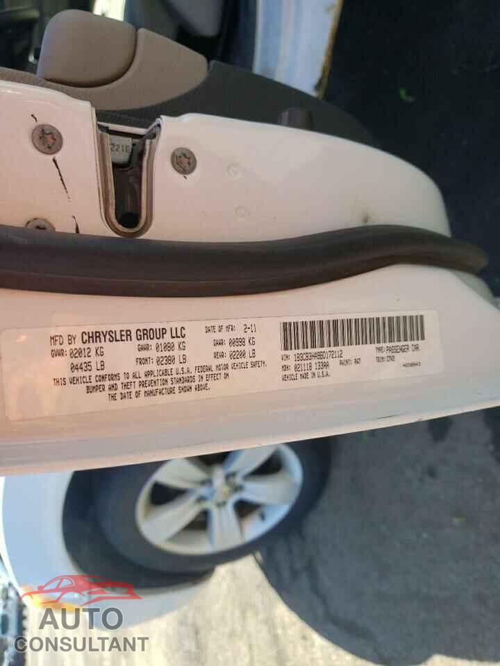 DODGE CALIBER 2011 - 1B3CB3HA9BD172112